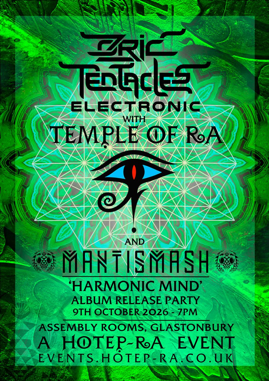 Ozric Tentacles Electronic with Temple of Ra — Harmonic Mind Album Release Party